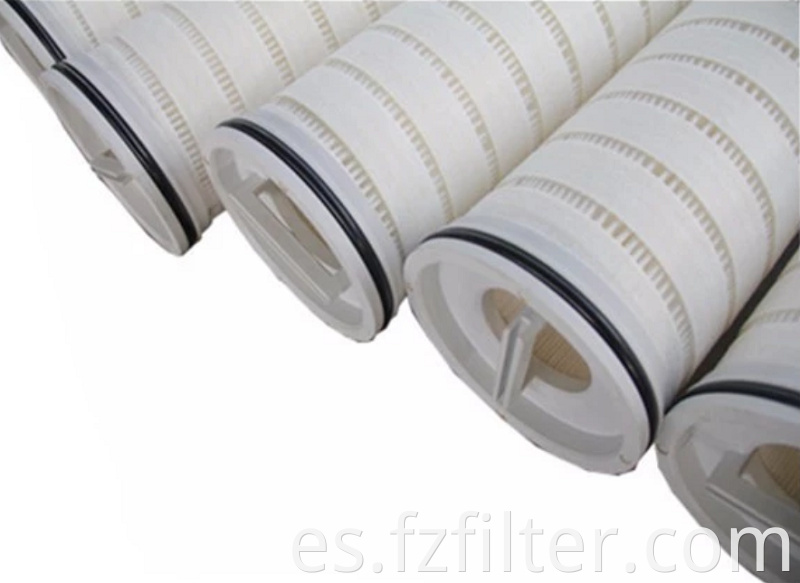 Fiber Glass Pleated High flow Cartridges